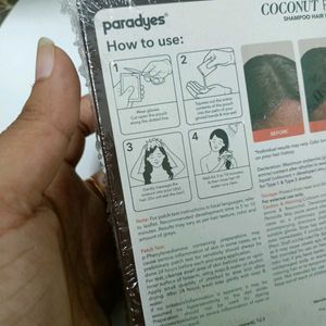 Paradyes Coconut Fix Shampoo Hair Color - Dark Bro