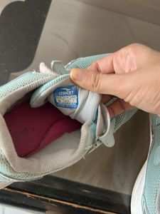 Light Blue Athletic Shoes