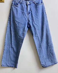 Light Wash Wide Leg Jeans