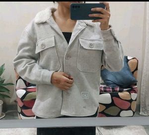 Cozy Sherpa Collar Jacket