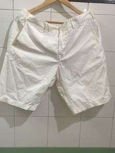 Classic White Men's Shorts