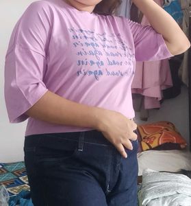 Lavender Graphic T-Shirt