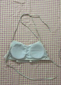 Cute Ruffled Bikini backless Top