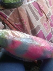 Multicolor Heart Shape Soft Plush Cushion