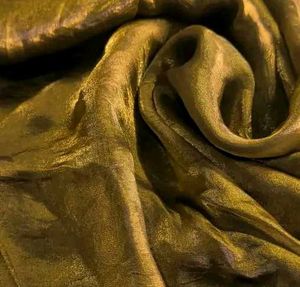 Shimmering chiffon fendi satin Fabric