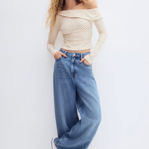 HNM polka dot top
