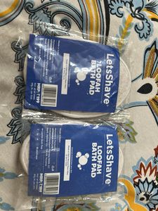 LetsShave Loofah Bath Pad (2 Pcs)