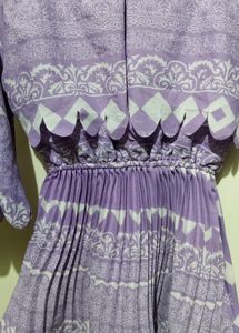 Purple High Neck Top For Ladies &amp; Girls