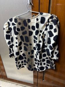 Animal Print Top