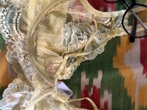 🍯⋆˙⟡Butter Yellow Lace Bra with Strappy Detail