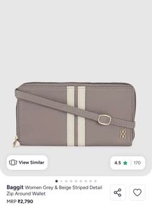 Baggit Tan Leather Wallet sling ‼️Sale