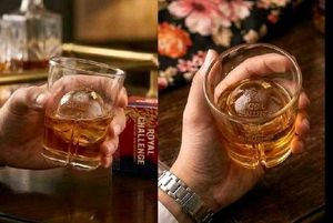 (combo 2 )Royal Challenge Whiskey Glass