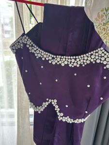 Embellished Purple Lehenga Choli Set
