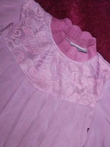 Lavender Floral Lace Top