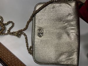 Stylish Gold Clutch Bag
