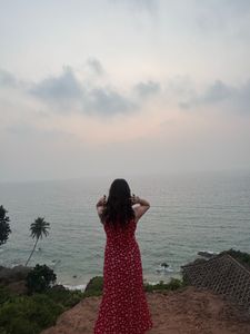 Chic Red Floral Maxi Dress