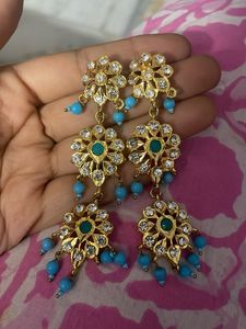 Jadau Earrings