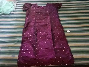 Elegant Purple Kurti