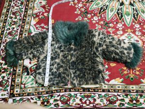 Cozy Faux Fur Leopard Print Jacket