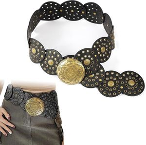 Boho Chunky Medallion Belt