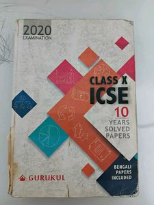Class X ICSE Solved Papers