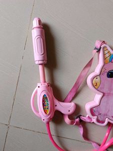 Unicorn Water Gun Backpack Toy