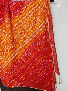 Vibrant Bandhani Dupatta