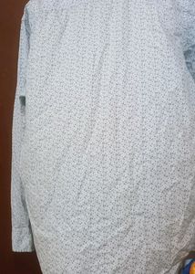 Sky Blue Soft Cotton SHIRT 50% Off For Cash Bu
