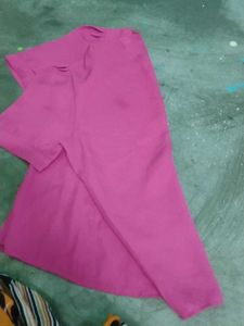Women's Pink Casual Top