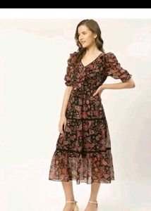 Puff Sleeve Dress