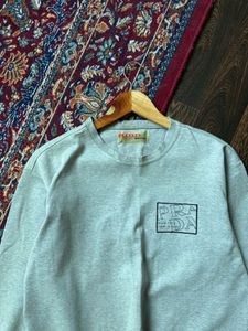 Prada Grey Crewneck Sweatshirt