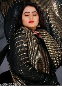 Sequin Saree