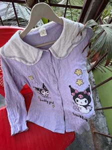 Cute Kuromi Pajama Top