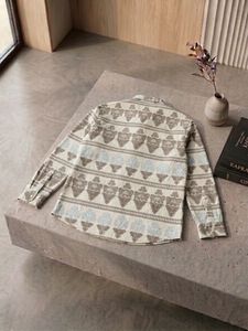 Men's Printed Long Sleeve Shirt