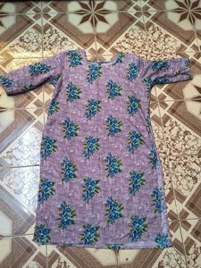 Pretty Floral Print Kurta (XXL) SIZE