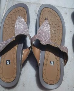 Sparkly Toe-Thong Sandals