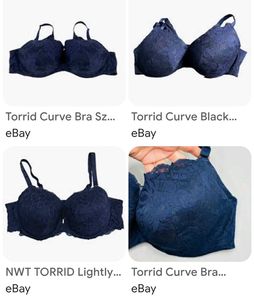torrid curve Navy Lace Bra