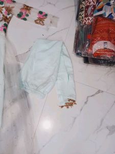 Elegant White Kurta Set with Pink Dupatta