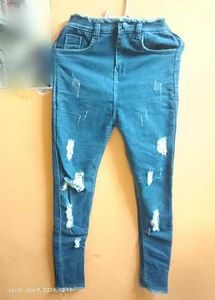 Ripped Denim Jeans