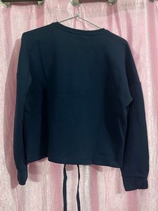 Vero Moda Navy Pullover Top with Pockets
