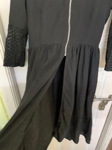 black slit Kurti