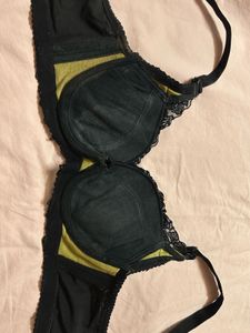 Elegant Black Lace Bra