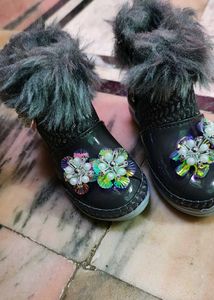 Cozy Faux Fur Trimmed Boots