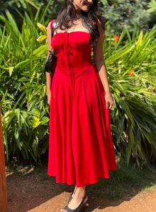 Newme Stunning Red Maxi Dress