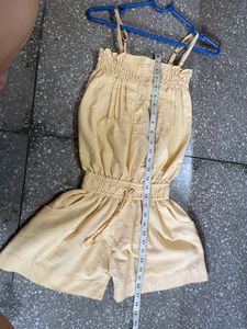 Beige Jumpsuit