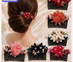 Beautiful Floral Hair Combs 6