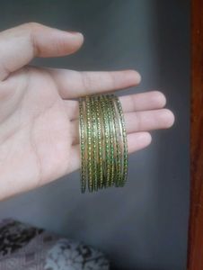 Beautiful Green Bangles Set