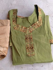 Beautiful Green Kurta Set