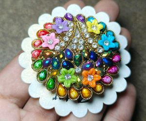 Multicolor Flower Hair Clutcher