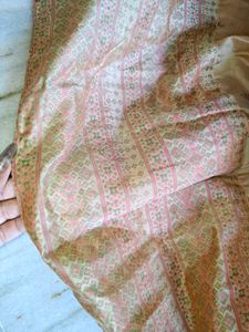 Beige Embroidered Kurta Set